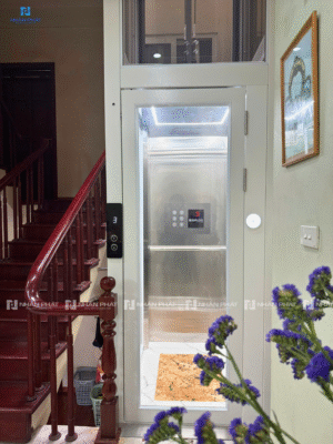 89 Thang Máy Lắp Đặt Ở Giếng Trời Thang Bộ