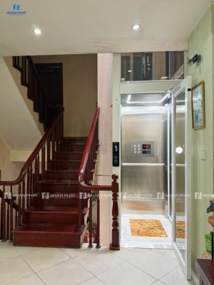 92 Thang Máy Lắp Đặt Ở Giếng Trời Thang Bộ